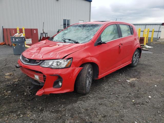 Photo 2 from auction – 2018 CHEVROLET SONIC LT with VIN 1G1JD6SB0J4124637