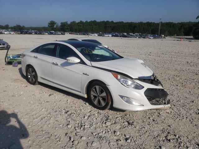 HYUNDAI SONATA HYB 2012 with VIN KMHEC4A43CA034630 - Photo from auction