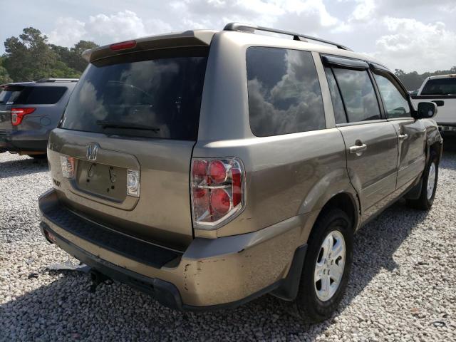 Photo 4 from auction – 2008 HONDA PILOT VP with VIN 5FNYF28218B003716