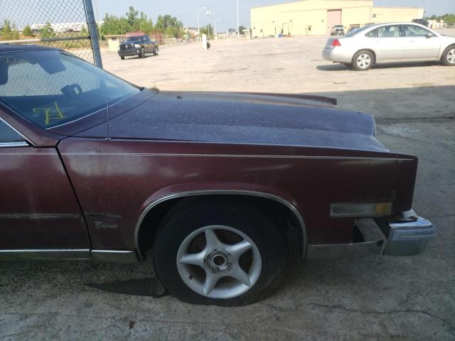 Photo 10 from auction – 1985 CADILLAC ELDORADO with VIN 1G6EL5788FE660498