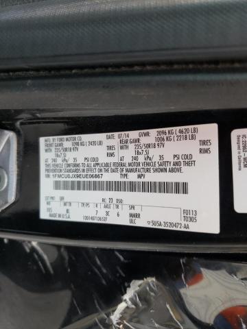 Photo 10 from auction – 2014 FORD ESCAPE TIT with VIN 1FMCU0JX9EUE06867