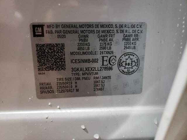 Photo 10 from auction – 2020 GMC TERRAIN DE with VIN 3GKALXEX2LL278596