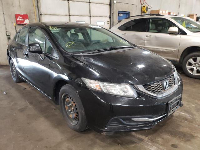 HONDA CIVIC LX 2014 with VIN 19XFB2F57EE084691 - Photo from auction
