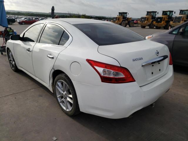 Photo 3 from auction – 2009 NISSAN MAXIMA S with VIN 1N4AA51EX9C825683