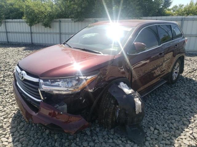 Photo 2 from auction – 2016 TOYOTA HIGHLANDER with VIN 5TDBKRFHXGS278738