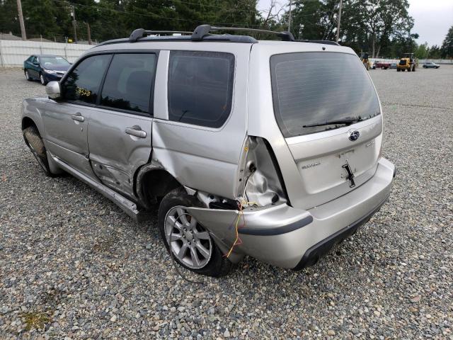 Photo 3 from auction – 2007 SUBARU FORESTER 2 with VIN JF1SG65667H740822