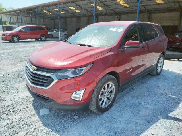 Photo 2 from auction – 2020 CHEVROLET EQUINOX LT with VIN 3GNAXKEV8LS643541