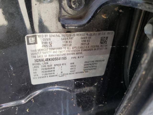 Photo 10 from auction – 2013 CHEVROLET CAPTIVA LT with VIN 3GNAL4EK9DS641165