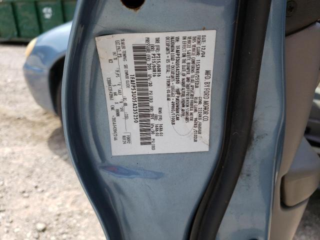 Photo 10 from auction – 2005 FORD TAURUS SE with VIN 1FAFP53U05A235250