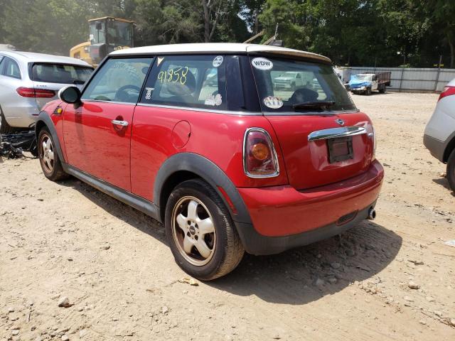 Photo 3 from auction – 2010 MINI COOPER with VIN WMWMF3C57ATZ27132