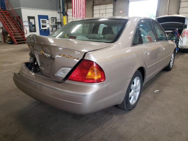 Photo 4 from auction – 2000 TOYOTA AVALON XL with VIN 4T1BF28B2YU081026