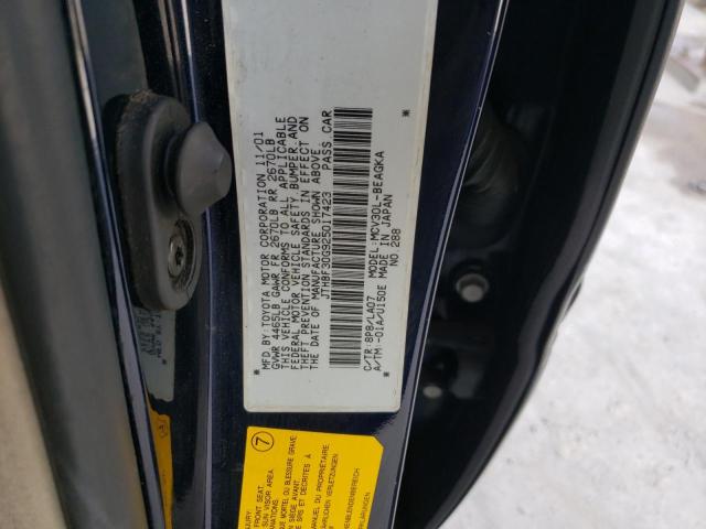 Photo 10 from auction – 2002 LEXUS ES 300 with VIN JTHBF30G925017423