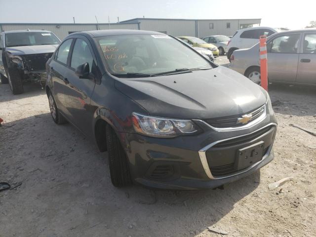 CHEVROLET SONIC LS 2017 with VIN 1G1JB5SH4H4160717 - Photo from auction