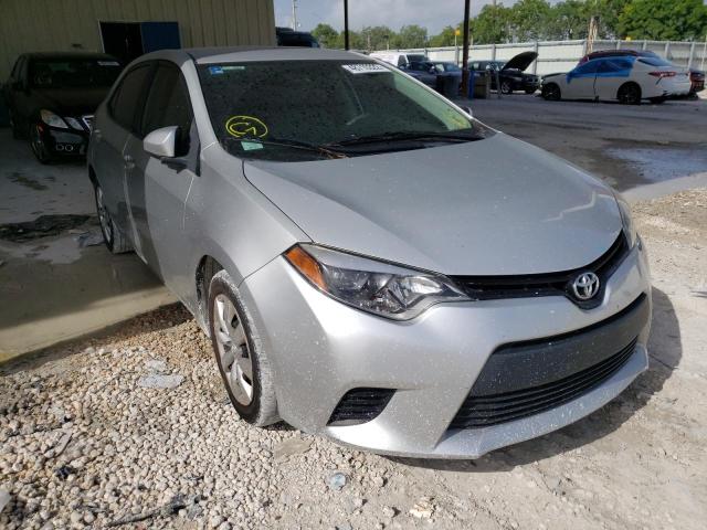 TOYOTA COROLLA L 2014 with VIN 2T1BURHE1EC018022 - Photo from auction
