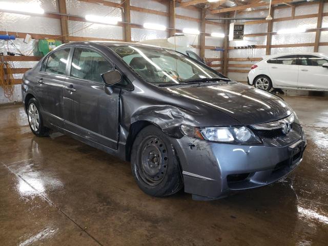 HONDA CIVIC LX 2011 with VIN 19XFA1F52BE039182 - Photo from auction