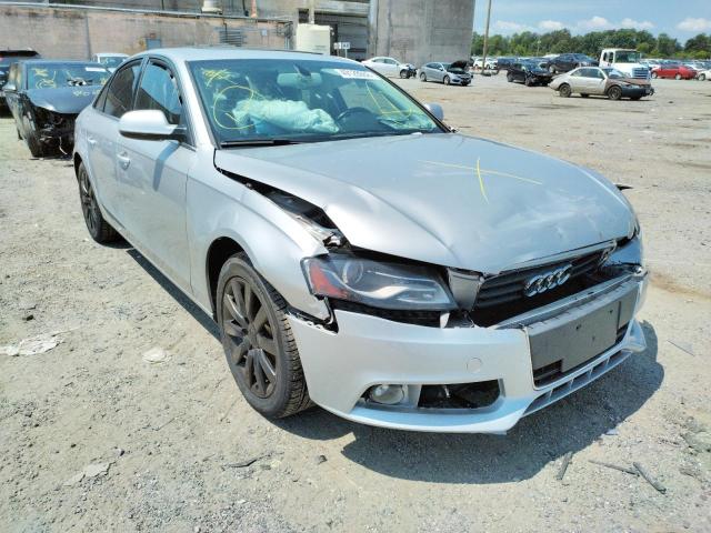 AUDI A4 PREMIUM 2011 with VIN WAUFFAFL0BA080460 - Photo from auction