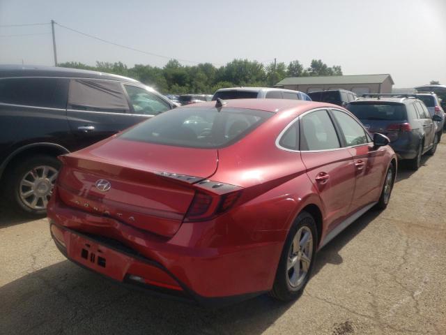 Photo 4 from auction – 2021 HYUNDAI SONATA SE with VIN 5NPEG4JA4MH105116
