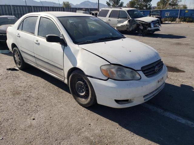 TOYOTA COROLLA CE 2003 with VIN 1NXBR32E03Z054139 - Photo from auction