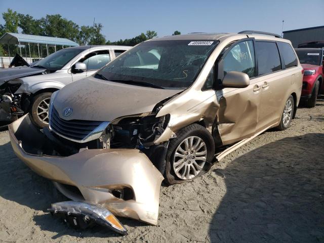 Photo 2 from auction – 2014 TOYOTA SIENNA XLE with VIN 5TDYK3DC0ES457883
