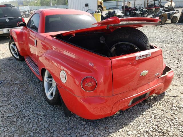 Photo 3 from auction – 2005 CHEVROLET SSR with VIN 1GCES14H25B115443