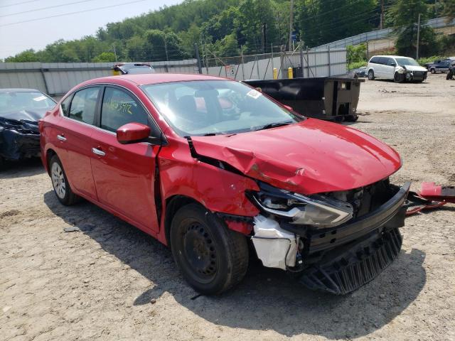 NISSAN SENTRA S 2017 with VIN 3N1AB7AP2HL676339 - Photo from auction