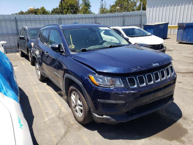 JEEP COMPASS SP 2018 with VIN 3C4NJCAB5JT410964 - Photo from auction