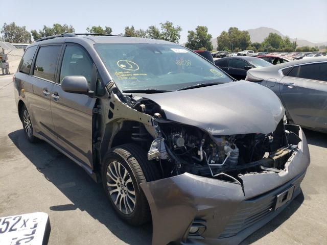 TOYOTA SIENNA XLE 2018 with VIN 5TDYZ3DC0JS922622 - Photo from auction