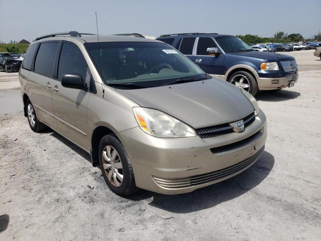 TOYOTA SIENNA CE 2005 with VIN 5TDZA23C65S224934 - Photo from auction