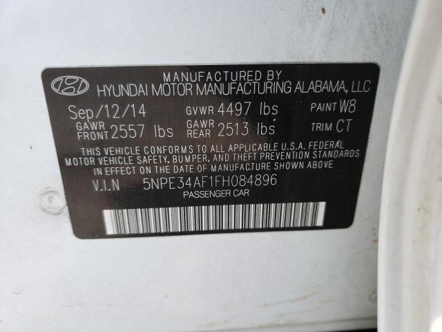 Photo 10 from auction – 2015 HYUNDAI SONATA SPO with VIN 5NPE34AF1FH084896