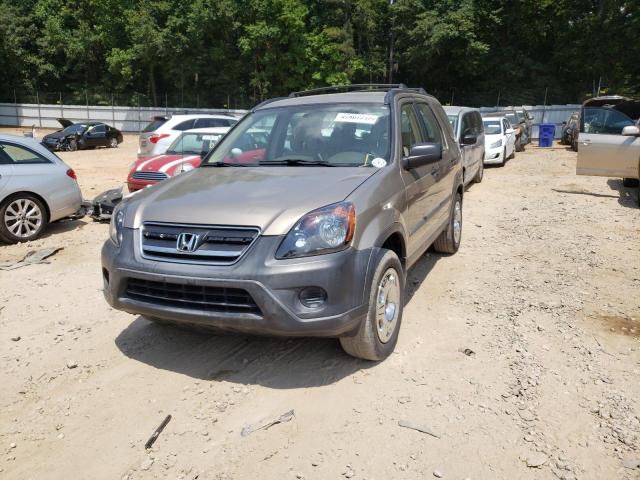 HONDA CR-V LX 2006 with VIN SHSRD68536U401754 - Photo from auction