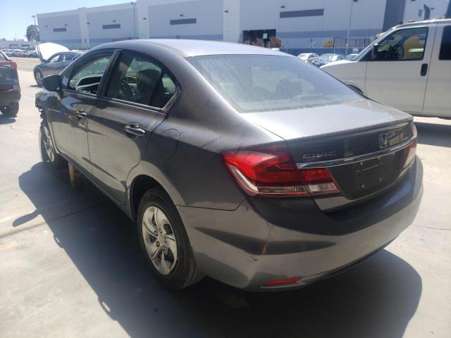 Photo 3 from auction – 2013 HONDA CIVIC LX with VIN 19XFB2F52DE261145
