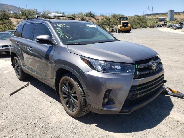 TOYOTA HIGHLANDER 2019 with VIN 5TDJZRFH3KS603147 - Photo from auction