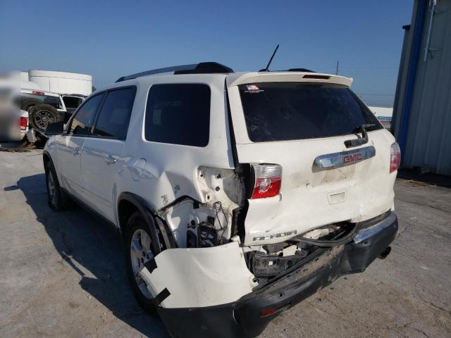 Photo 3 from auction – 2011 GMC ACADIA SLE with VIN 1GKKRPED6BJ164258