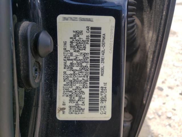 Photo 10 from auction – 2013 TOYOTA CAROLLA with VIN 5YFBU4EE9DP167915