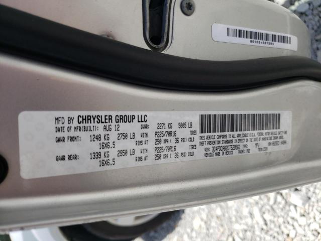 Photo 10 from auction – 2013 DODGE JOURNEY SE with VIN 3C4PDCAB2DT529561