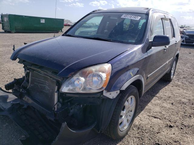 Photo 2 from auction – 2006 HONDA CR-V EX with VIN JHLRD78886C061184