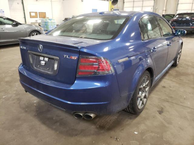 Photo 4 from auction – 2007 ACURA TL TYPE S with VIN 19UUA76517A008799