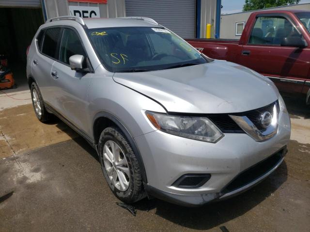 NISSAN ROGUE S 2015 with VIN KNMAT2MV8FP515566 - Photo from auction