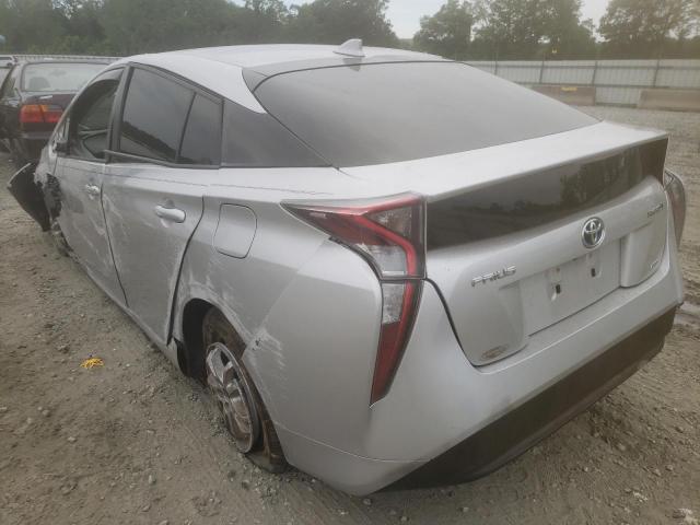 Photo 3 from auction – 2016 TOYOTA PRIUS with VIN JTDKARFU0G3508899