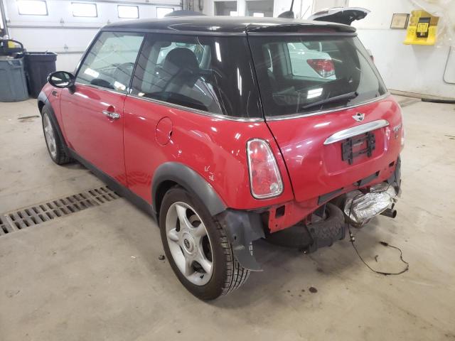 Photo 3 from auction – 2005 MINI COOPER with VIN WMWRC33405TJ66827