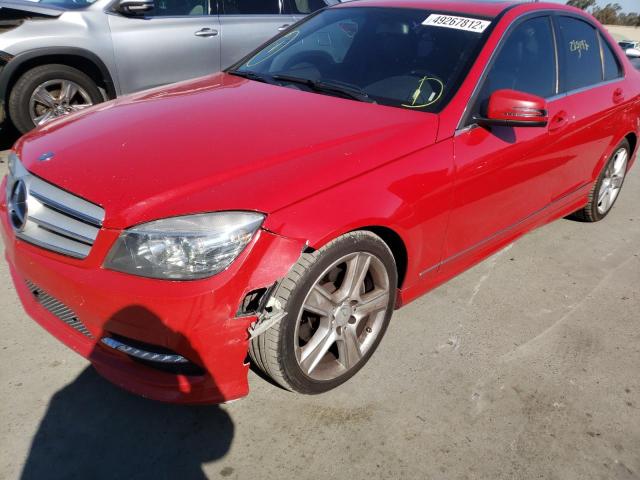 Photo 9 from auction – 2011 MERCEDES-BENZ C 300 with VIN WDDGF5EB4BR157653
