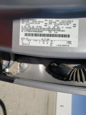Photo 10 from auction – 2019 FORD F250 SUPER with VIN 1FT7W2AT9KEE54285