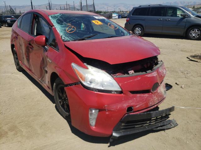 TOYOTA PRIUS 2013 with VIN JTDKN3DU7D0342849 - Photo from auction