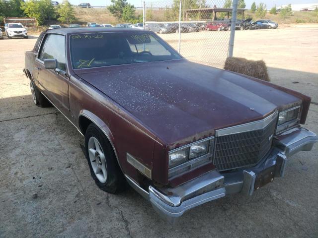 CADILLAC ELDORADO 1985 with VIN 1G6EL5788FE660498 - Photo from auction
