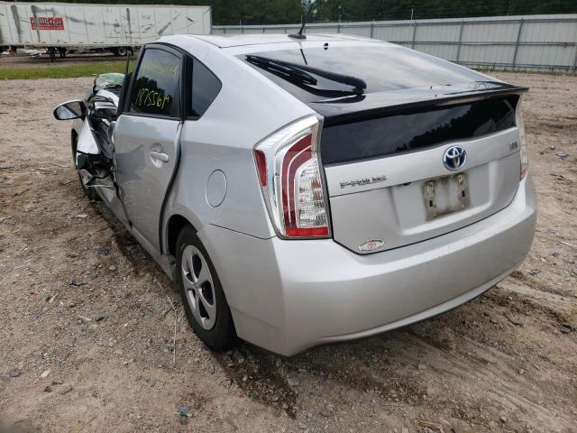 Photo 3 from auction – 2012 TOYOTA PRIUS with VIN JTDKN3DU6C5418644