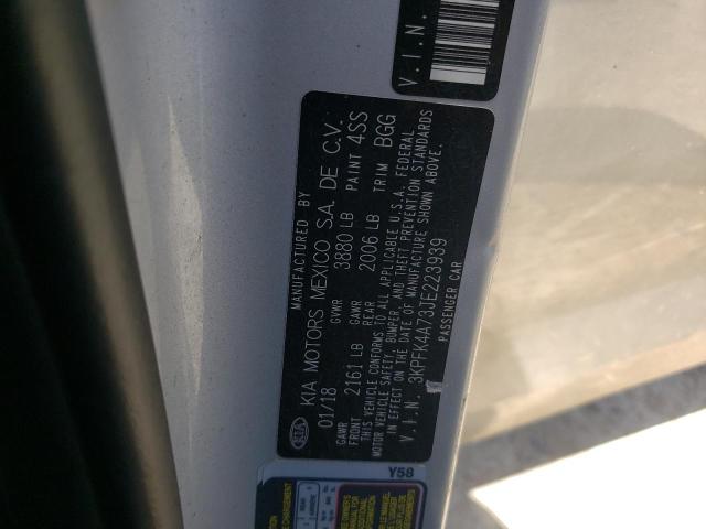 Photo 10 from auction – 2018 KIA FORTE LX with VIN 3KPFK4A73JE223939