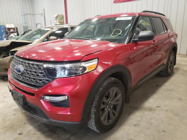 Photo 2 from auction – 2021 FORD EXPLORER X with VIN 1FMSK8DH7MGA22989