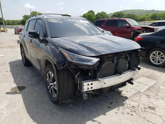 TOYOTA HIGHLANDER 2021 with VIN 5TDGZRAH4MS524431 - Photo from auction