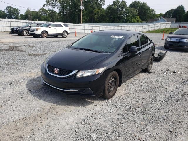Photo 2 from auction – 2013 HONDA CIVIC with VIN 19XFB2E56DE079921