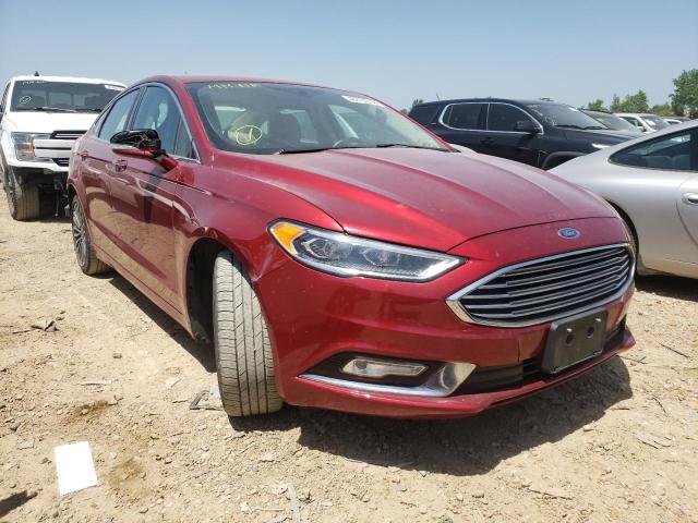 FORD FUSION SE 2017 with VIN 3FA6P0H97HR354026 - Photo from auction